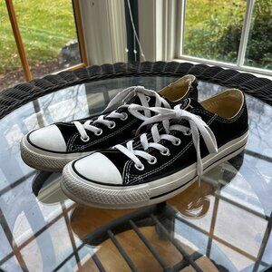 Converse All Stars, Black, Size 8
